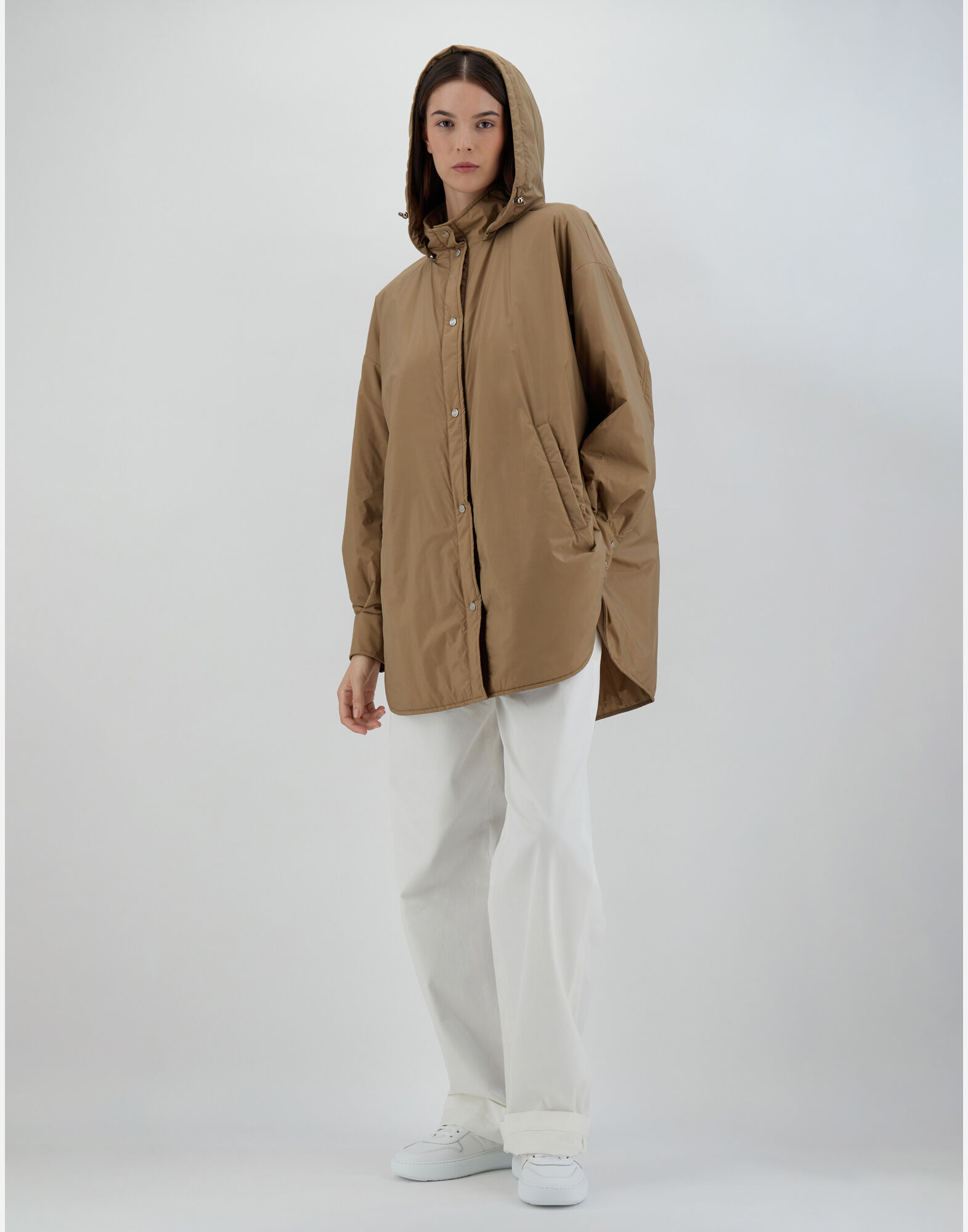 Herno Ecoage Parka In Brown