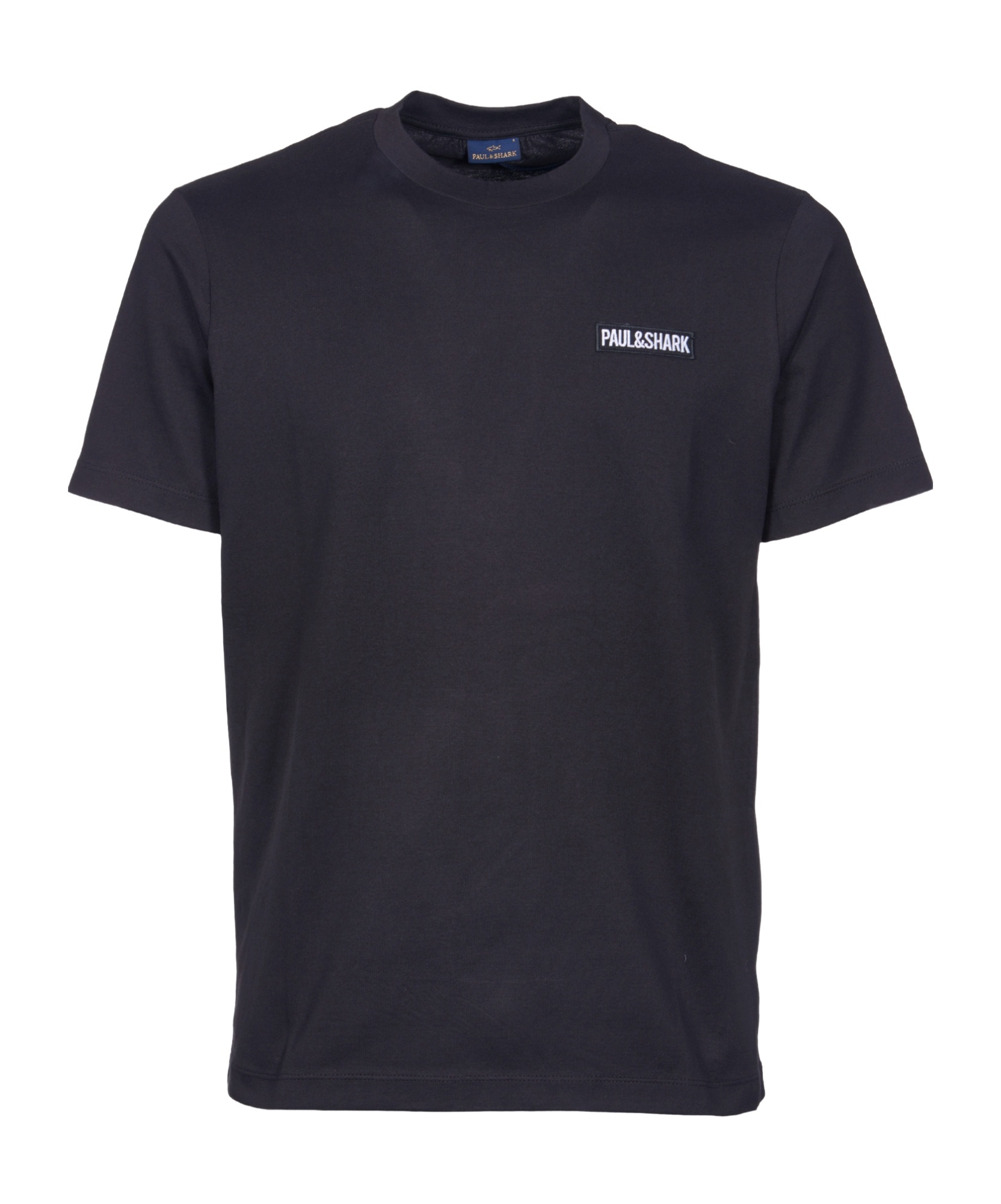 Shop Paul & Shark Photograph-print Cotton T-shirt In Black