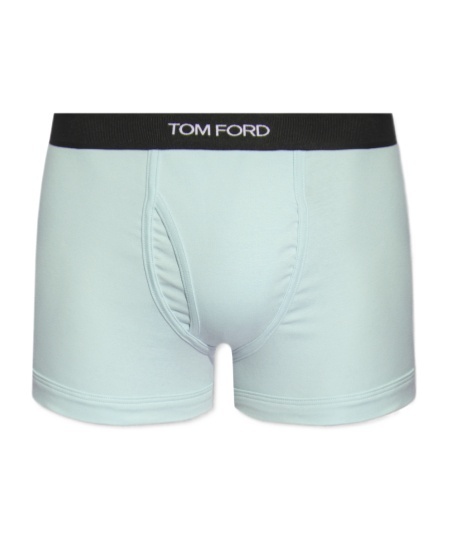 Tom Ford Logo Panties In Green