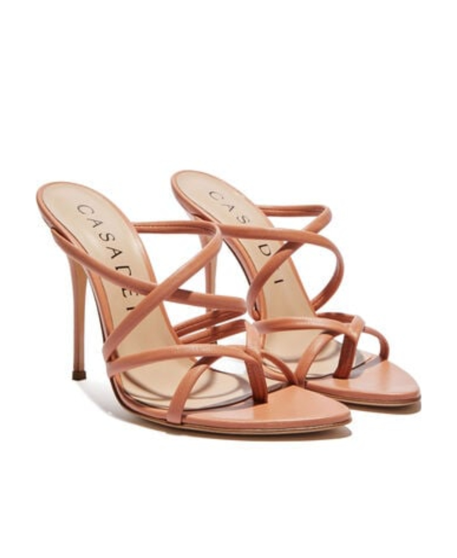 Casadei 100mm Julia Lucrezia Thong Mules