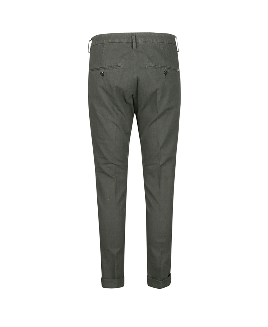 Dondup Middle Waist Casual Pants In Black