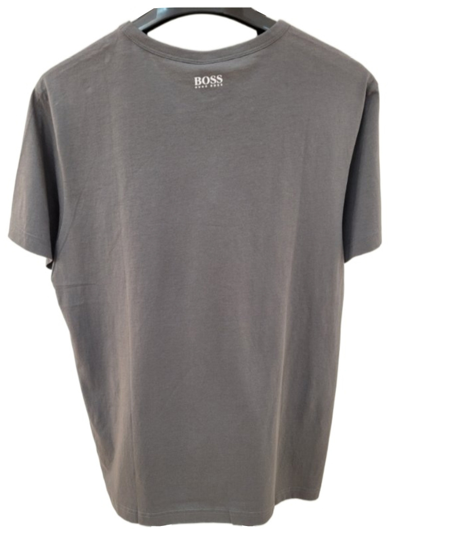Hugo Boss Logo Printed T-shirt In Black