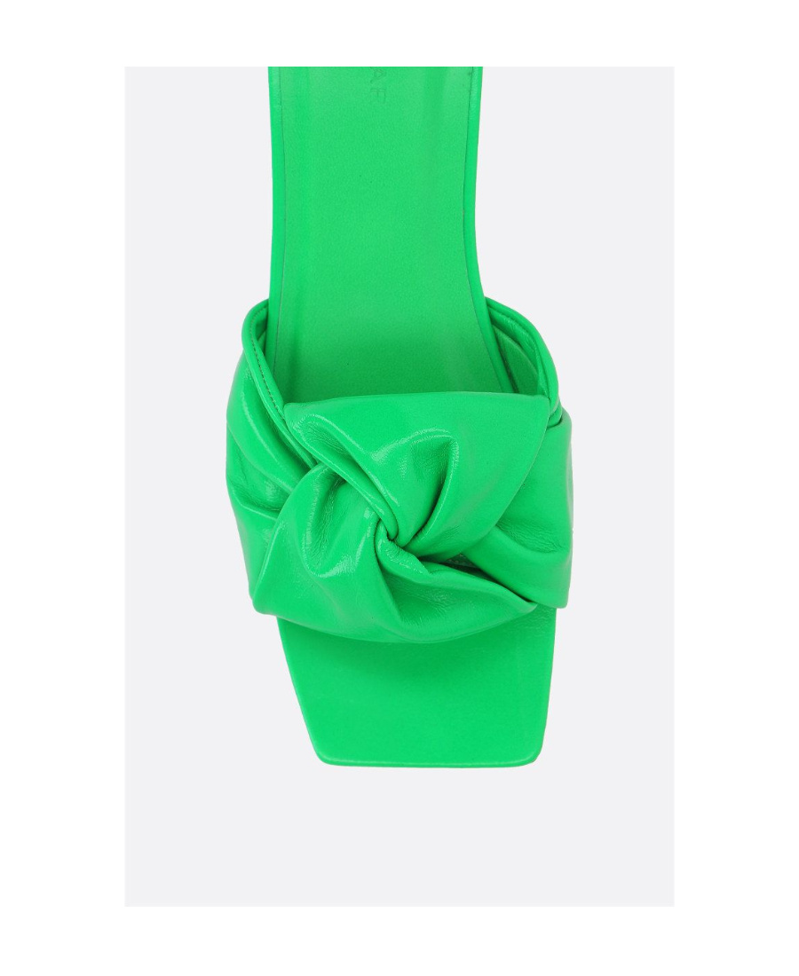 By Far Lima Open-toe Sandals In Green
