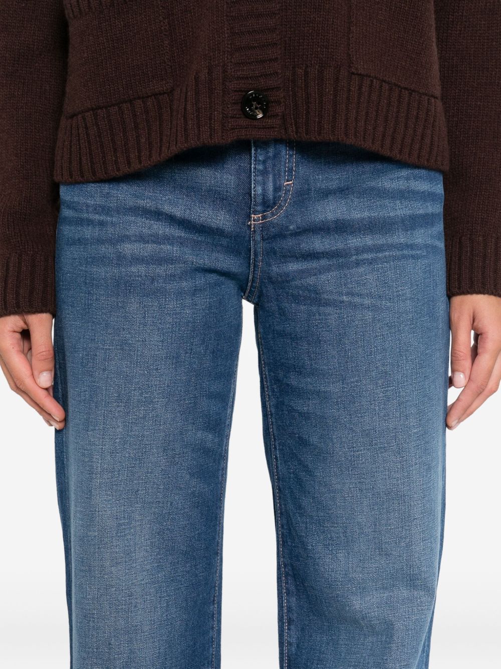 Icon Denim Straight Leg Jeans In Blue