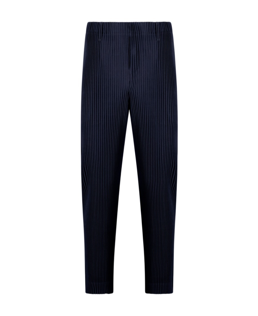 ISSEY MIYAKE STRAIGHT-LEG PLEATED TROUSERS
