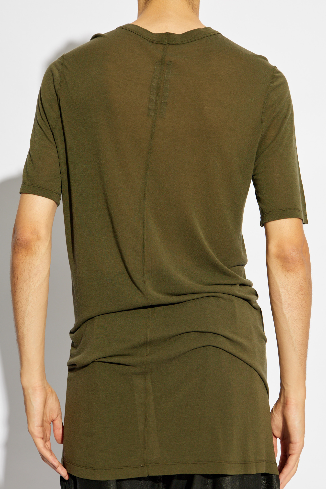 Rick Owens Short-sleeved T-shirt In Green