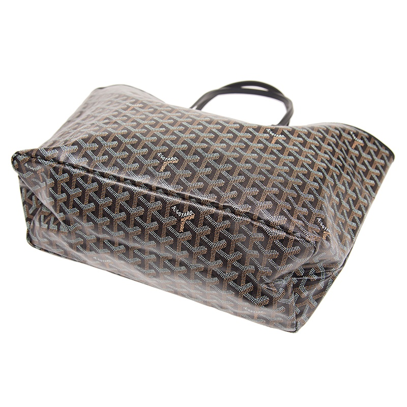 Pre-owned Goyard Saint Louis Handbag In Black