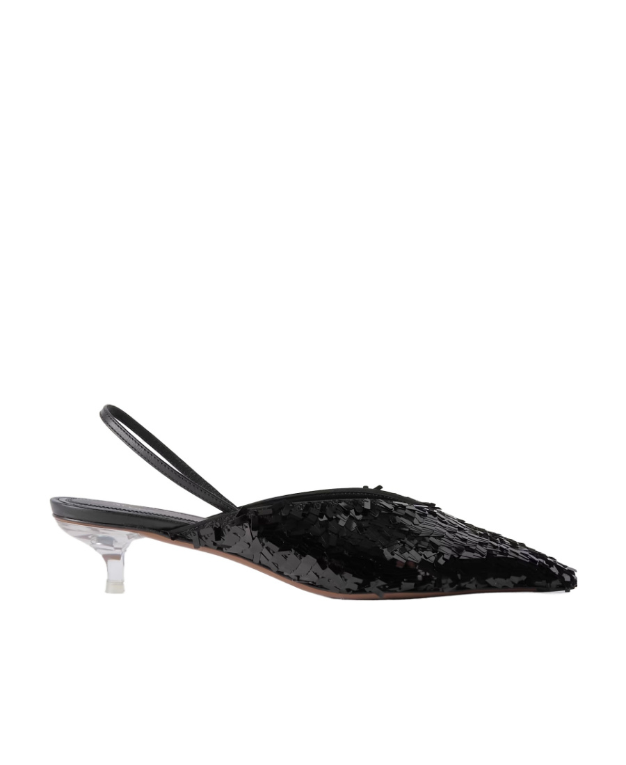 Neous Irena Slack-heeled Heels In Black