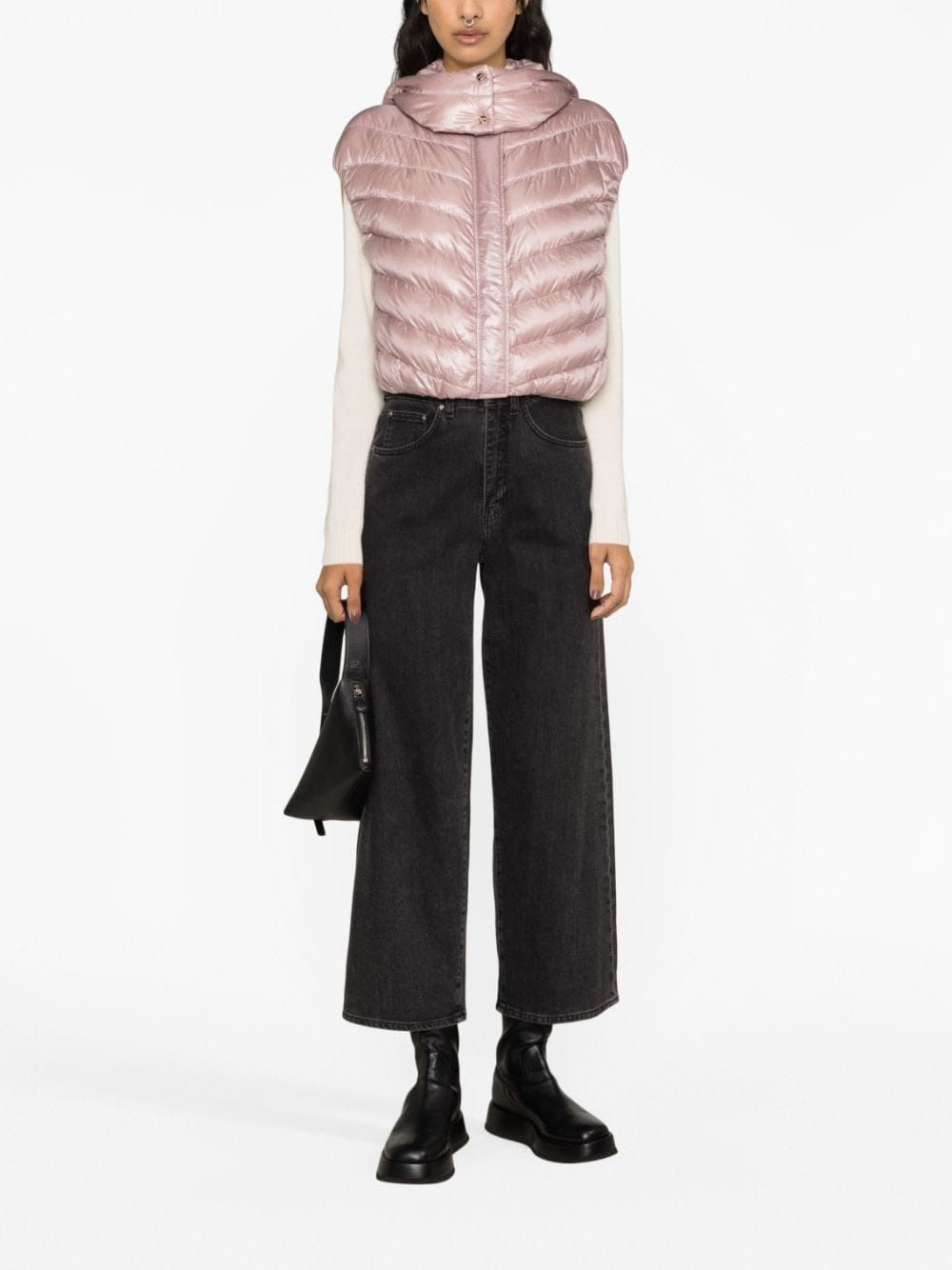 Herno Cropped Down Gilet