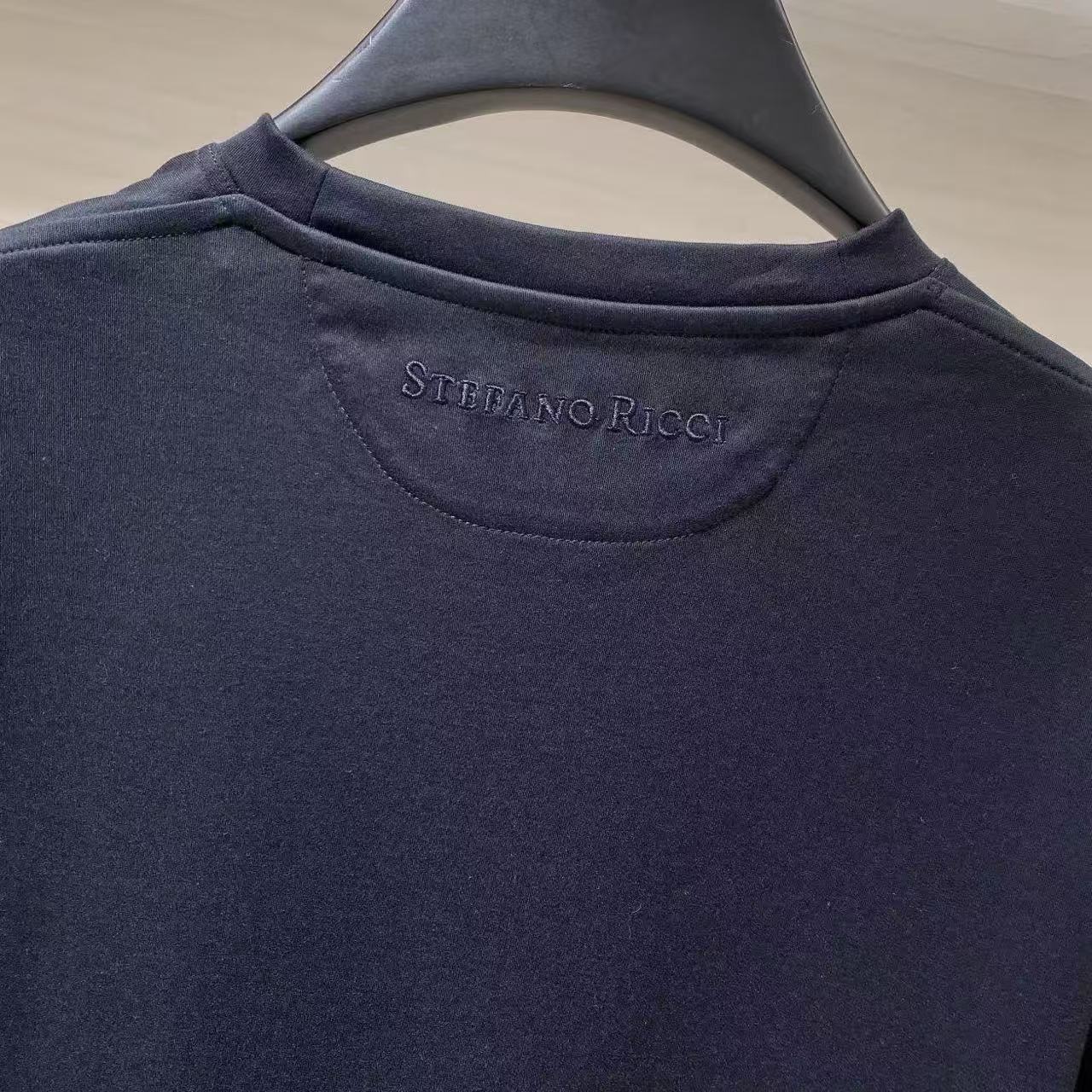 Stefano Ricci Short-sleeved T-shirt In Blue