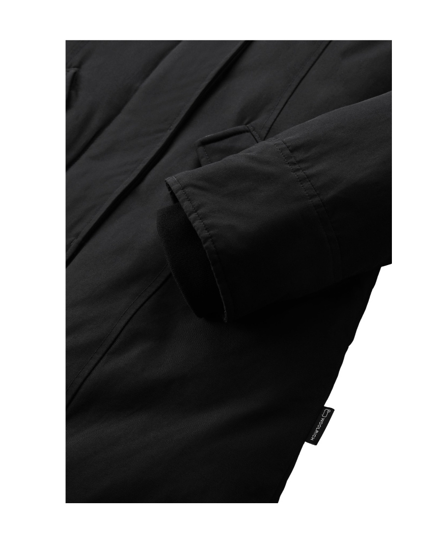 WOOLRICH DETACHABLE WOOL COLLAR PARKER COAT