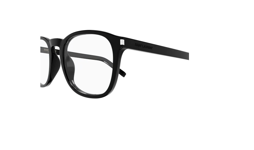 Saint Laurent Round-frame  Glasses In Black