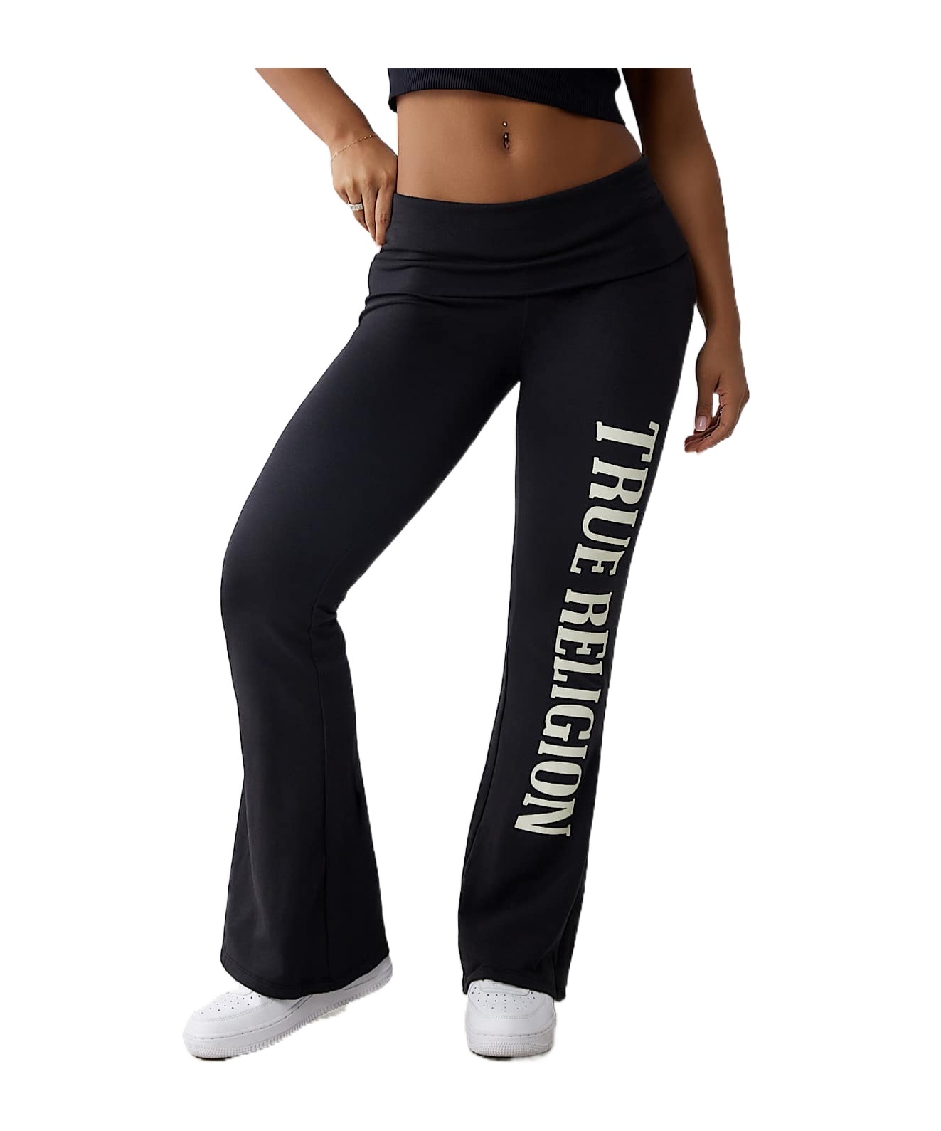 TRUE RELIGION FOLDOVER FLARE PANT