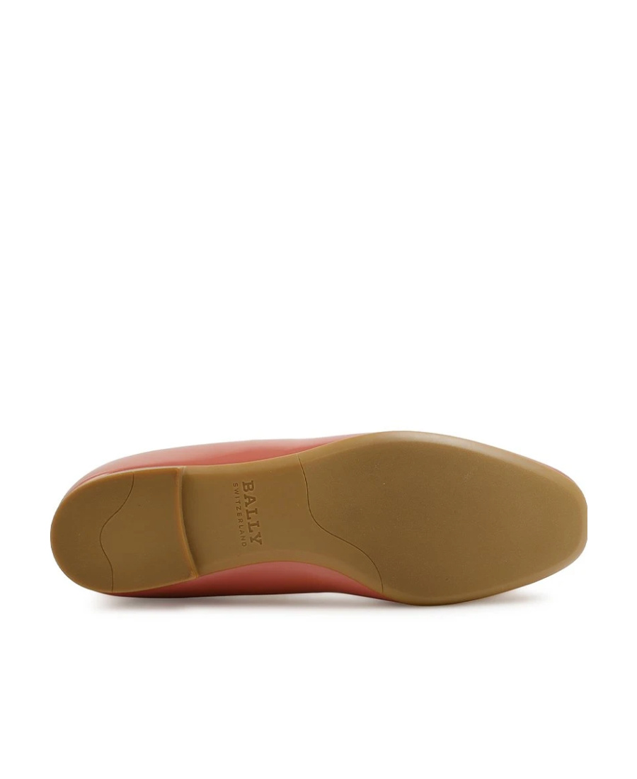 Bally Bow Tie Design To Wear Flat Shoes In Brown