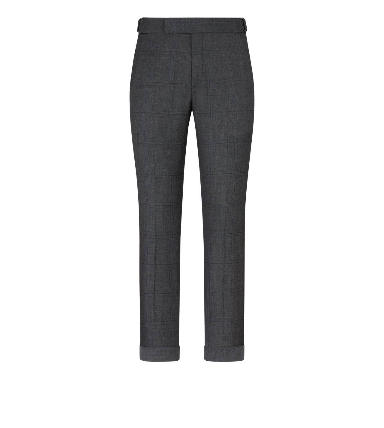 Tom Ford Long-sleeved Coat, Belt Loop Pants, Suit Set In Black