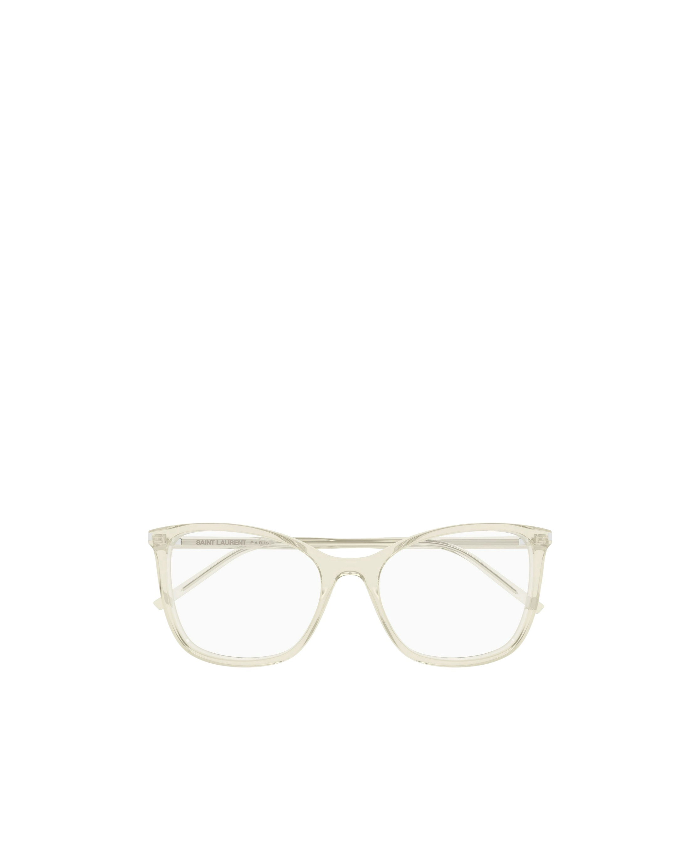 Saint Laurent Full Frame Plain Mirror In Gray