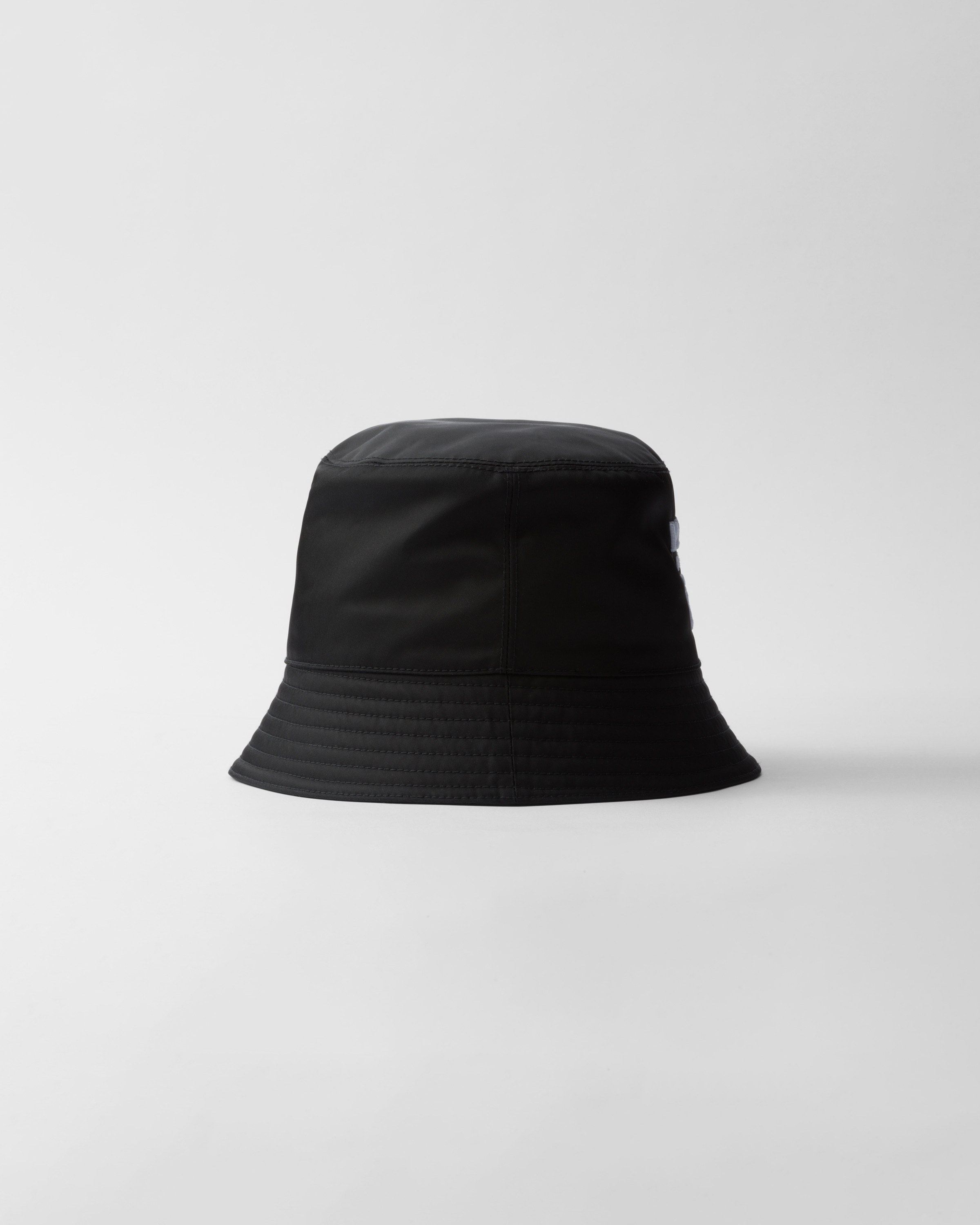 Prada Womens Black Re-nylon Recycled-polyamide Bucket Hat In Black