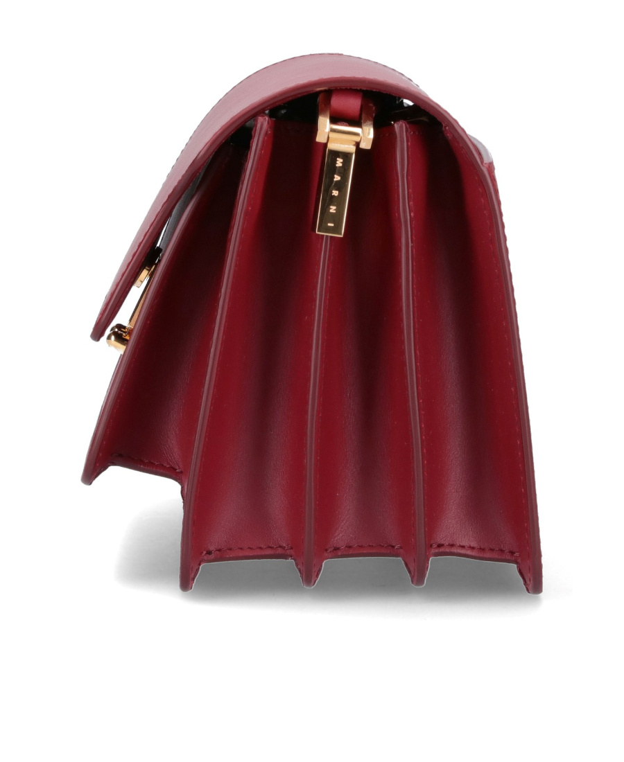 Marni Trunk Mini Shoulder Bag In Pink