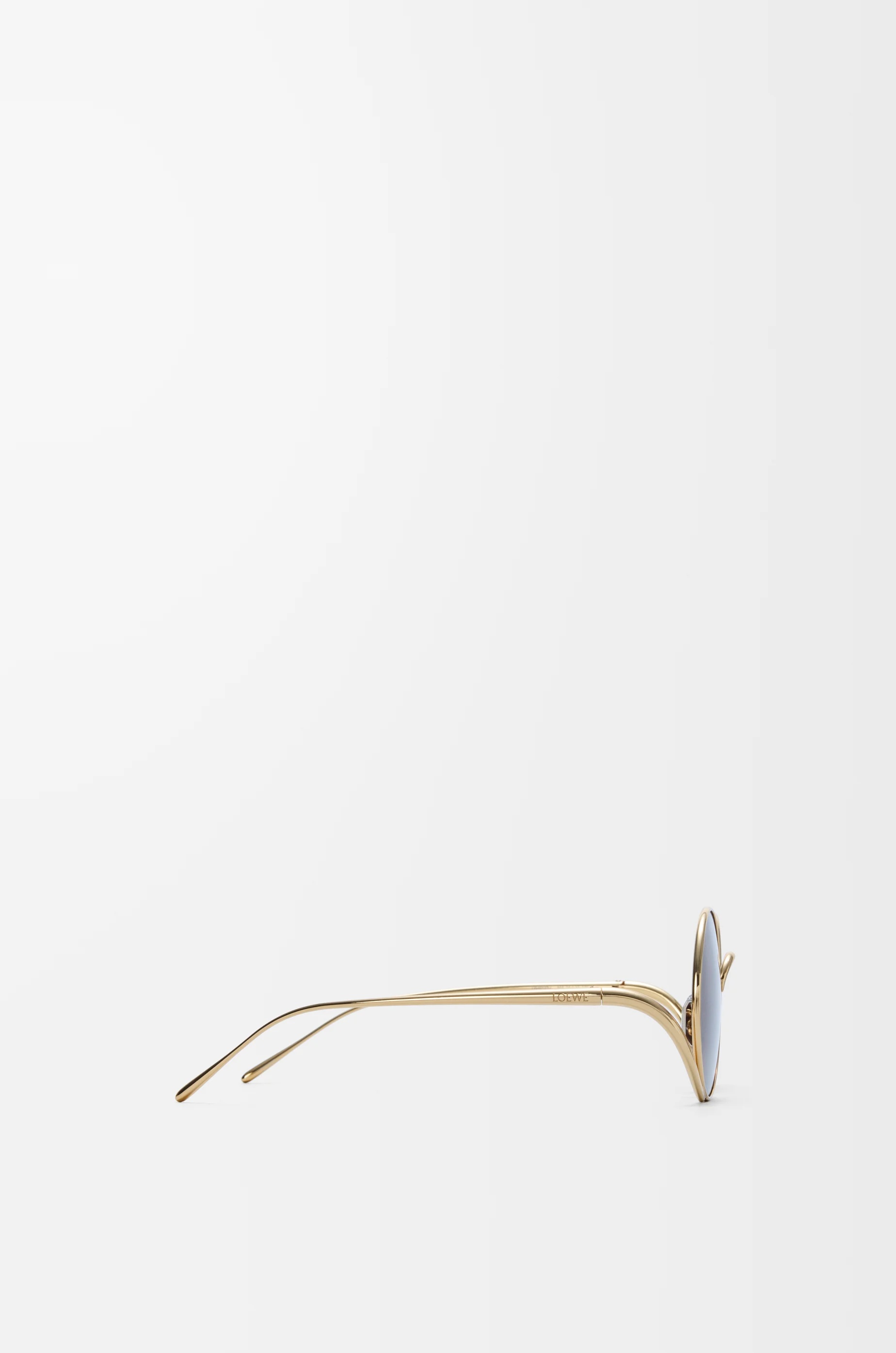 Loewe Island Sunglasses In Gold