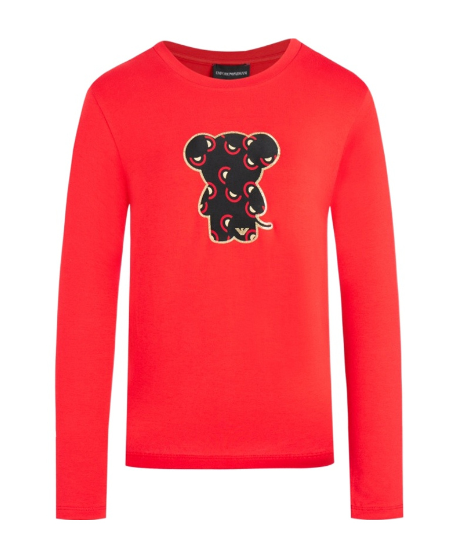 EMPORIO ARMANI T-SHIRT WITH ROUND NECK AND LONG SLEEVES 