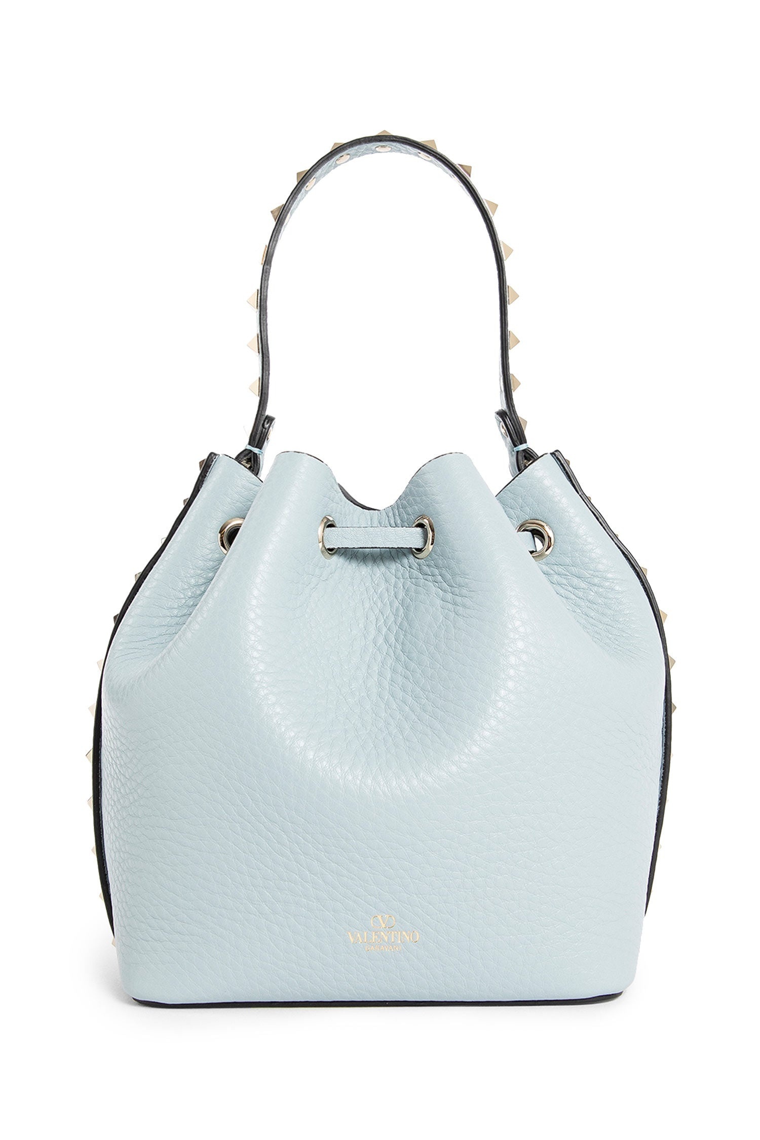 Valentino Drawstring Handbag In Green