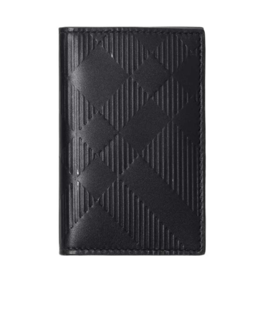 BURBERRY CHECKED BI-FOLD CARDHOLDER