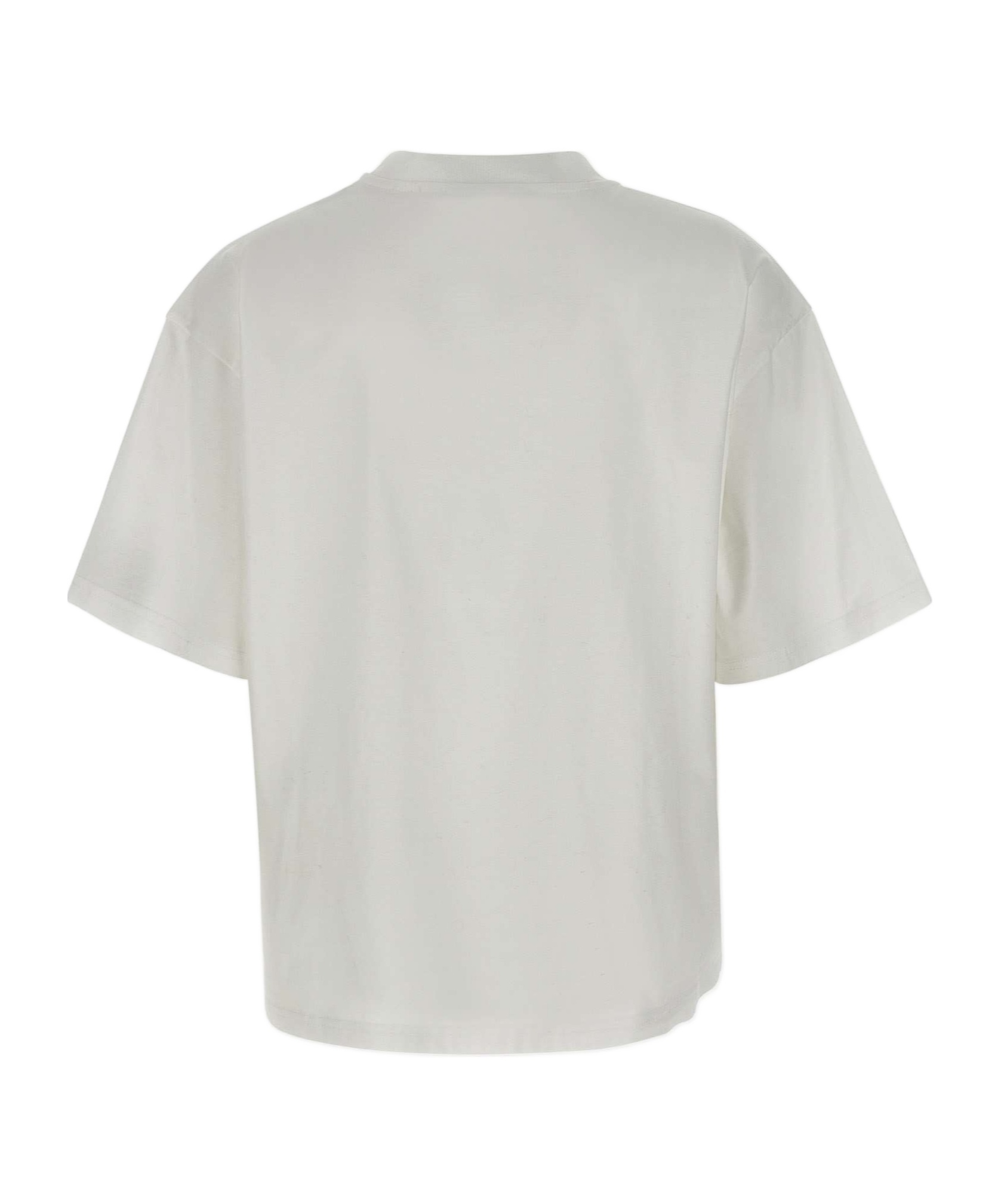 Iceberg Cartoon Print Relaxed Fit T Shirt In White