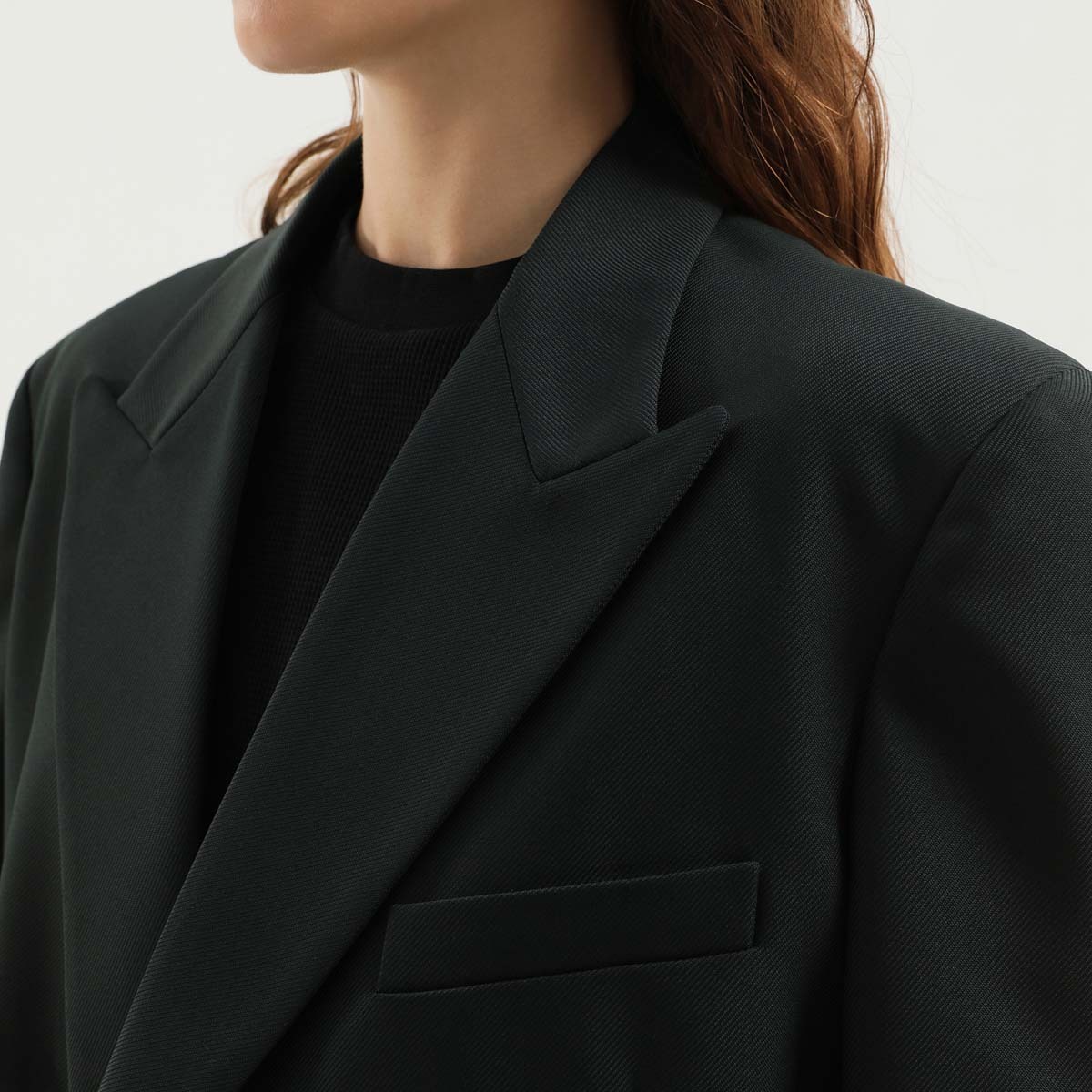 1989 Studio Double-breasted Blazer In Green