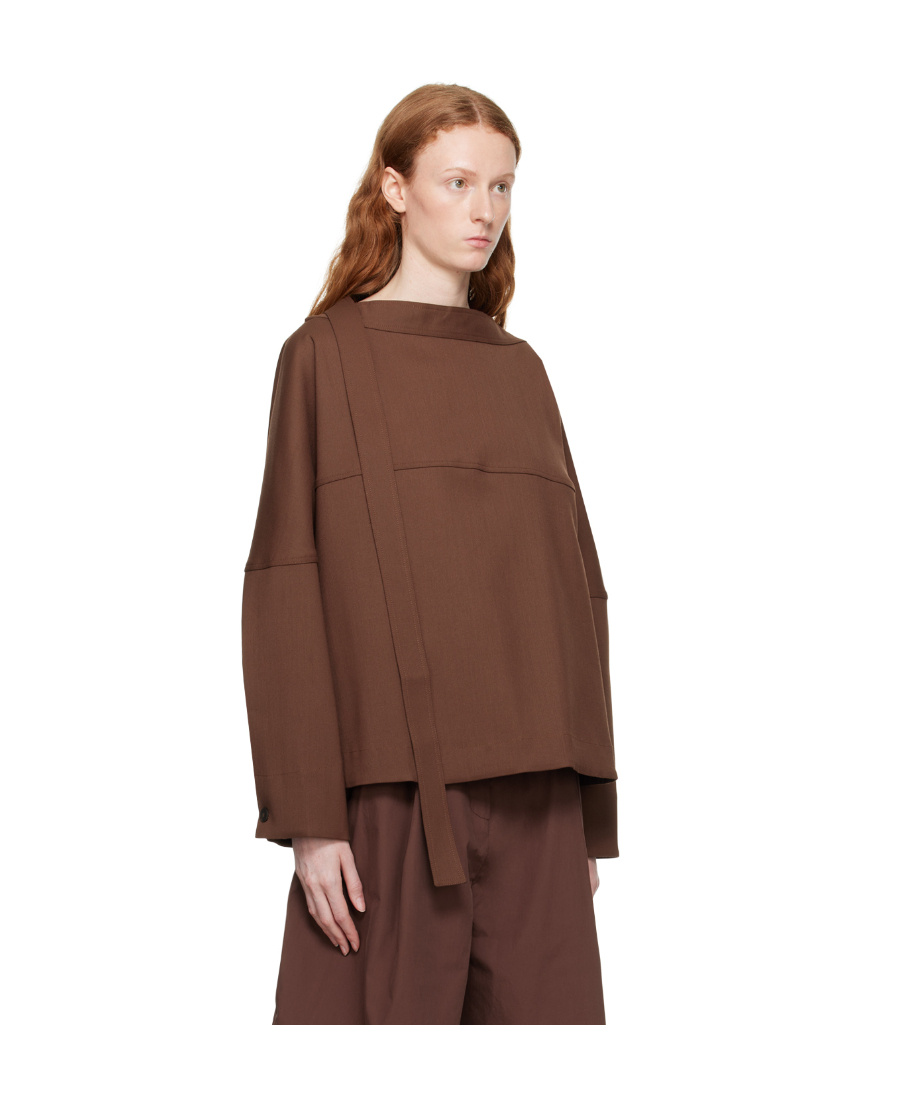 Studio Nicholson Velho Long-sleeved T-shirt In Green