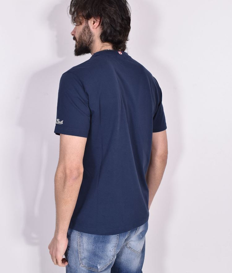 MC2 SAINT BARTH X VESPA GRAPHIC-PRINT T-SHIRT