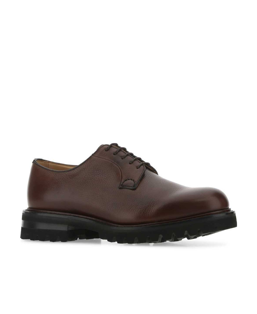 Church's Lace-up Fastening Brogue Shoes In Black