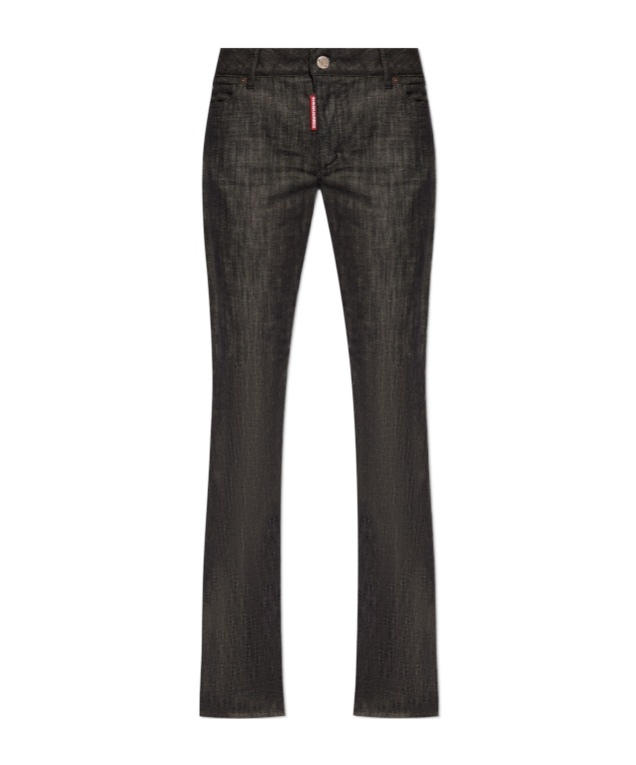 DSQUARED2 MID-RISE FLARED JEANS