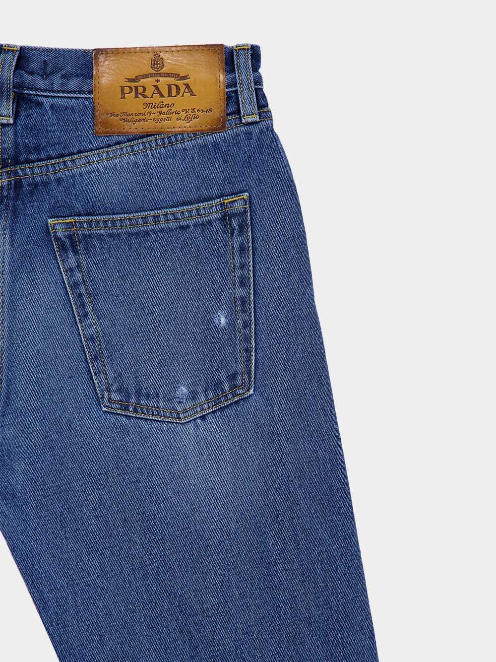 PRADA STRAIGHT-LEG JEANS 