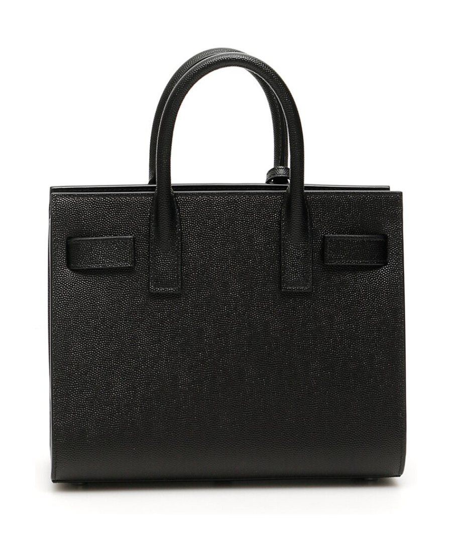 Saint Laurent Small Sac De Jour Tote In Black
