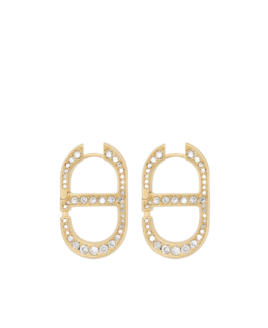 Shop Dior 30montaigne Earrings In Yellow