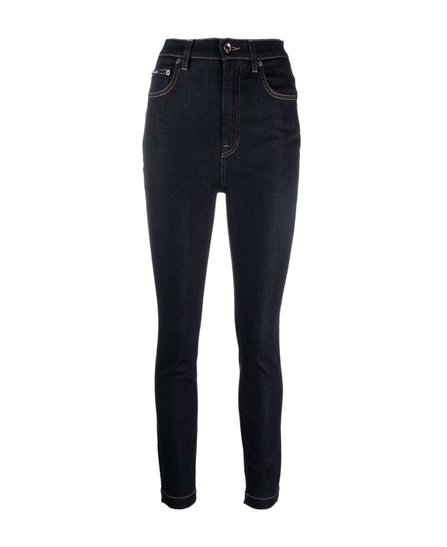 Shop Dolce & Gabbana Skinny-cut Jeans In Black
