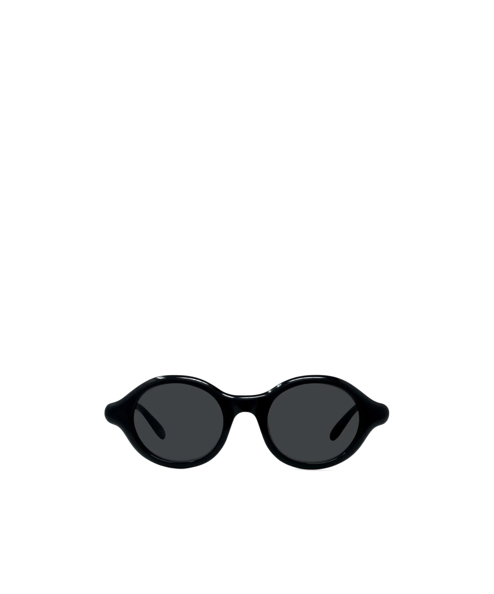 Loewe Oval Frame Sunglasses In Gray