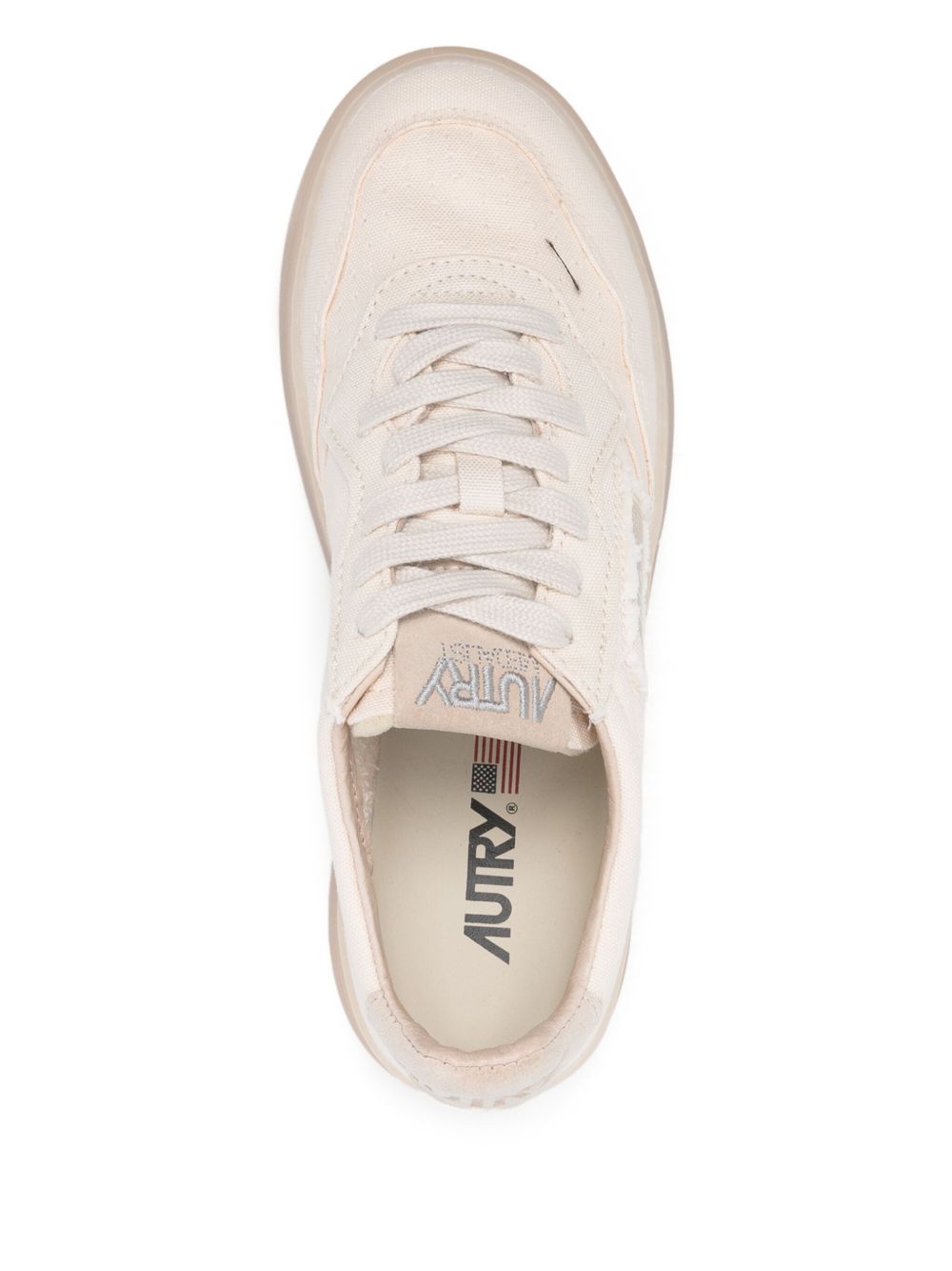 Shop Autry Medalist Sneakers In White