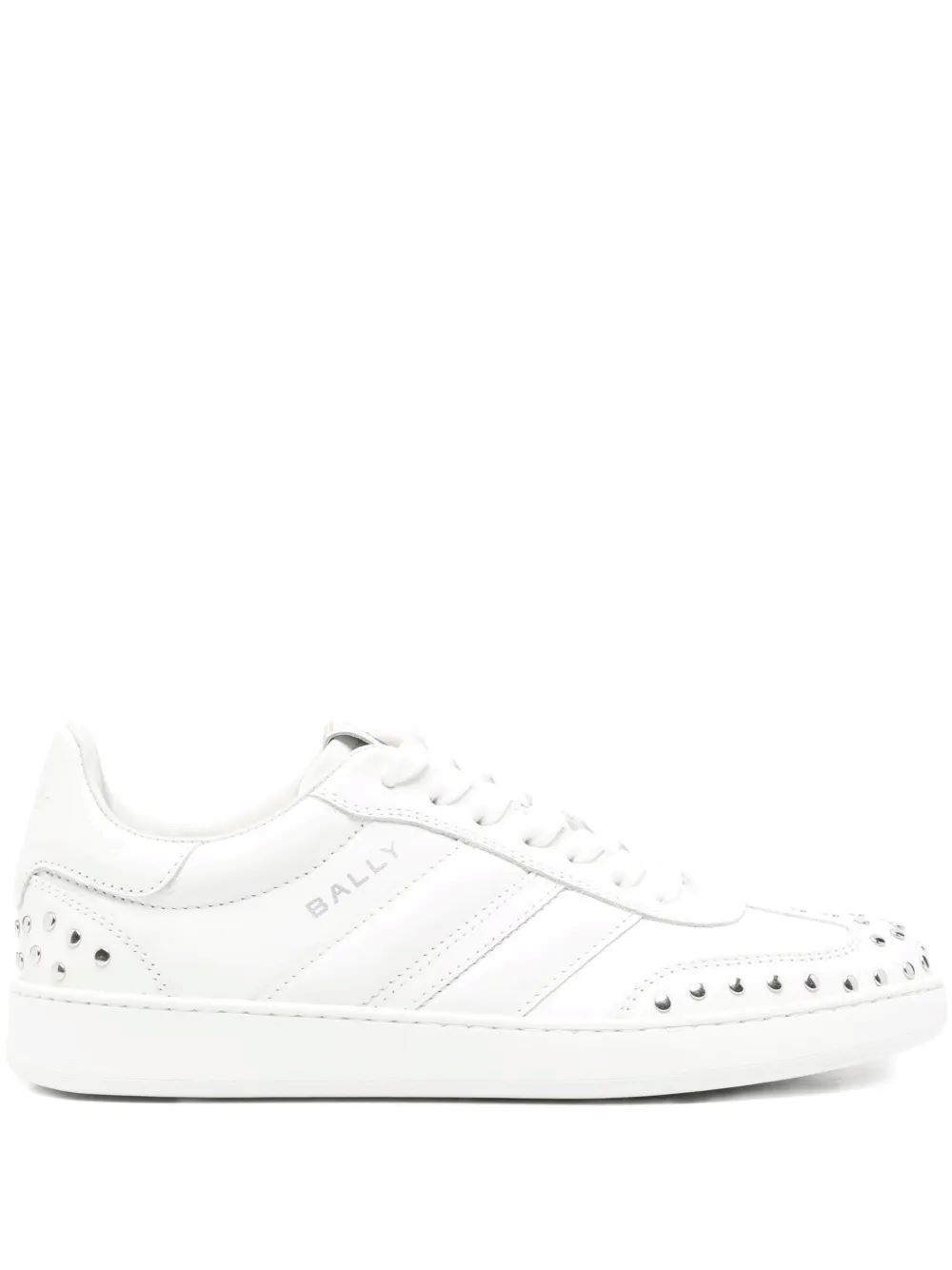 Bally Lace-up Sneakers In White
