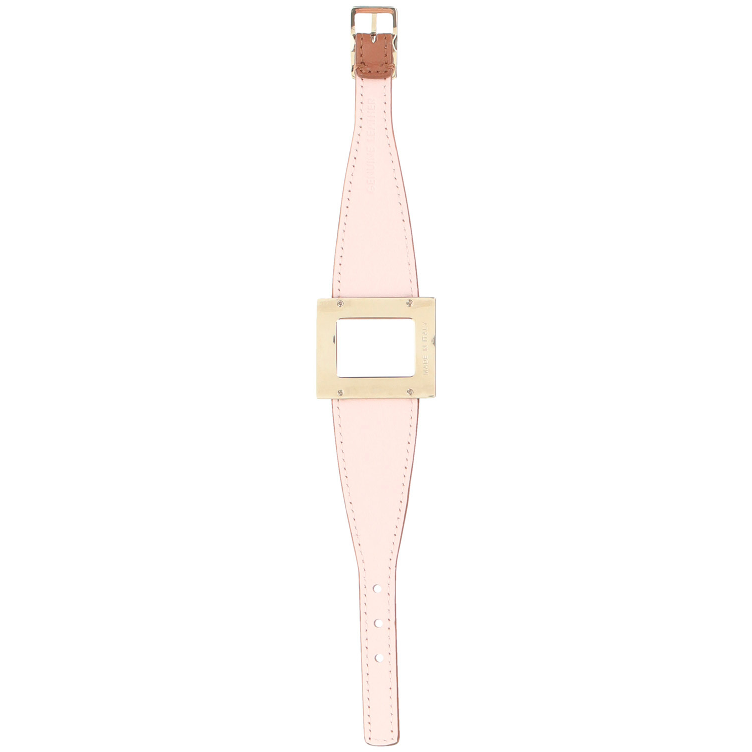 Roger Vivier Brown Strap In Pink