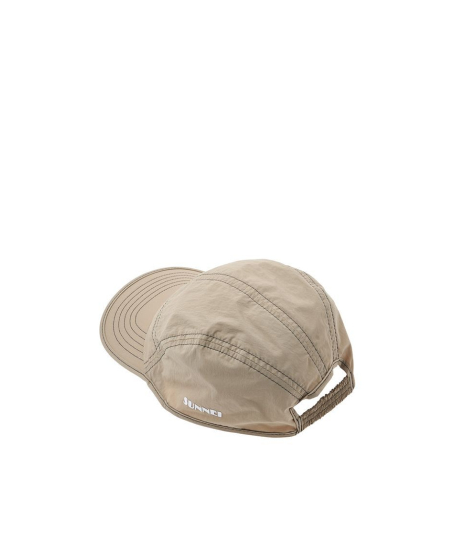Sunnei Logo Hat In Nude