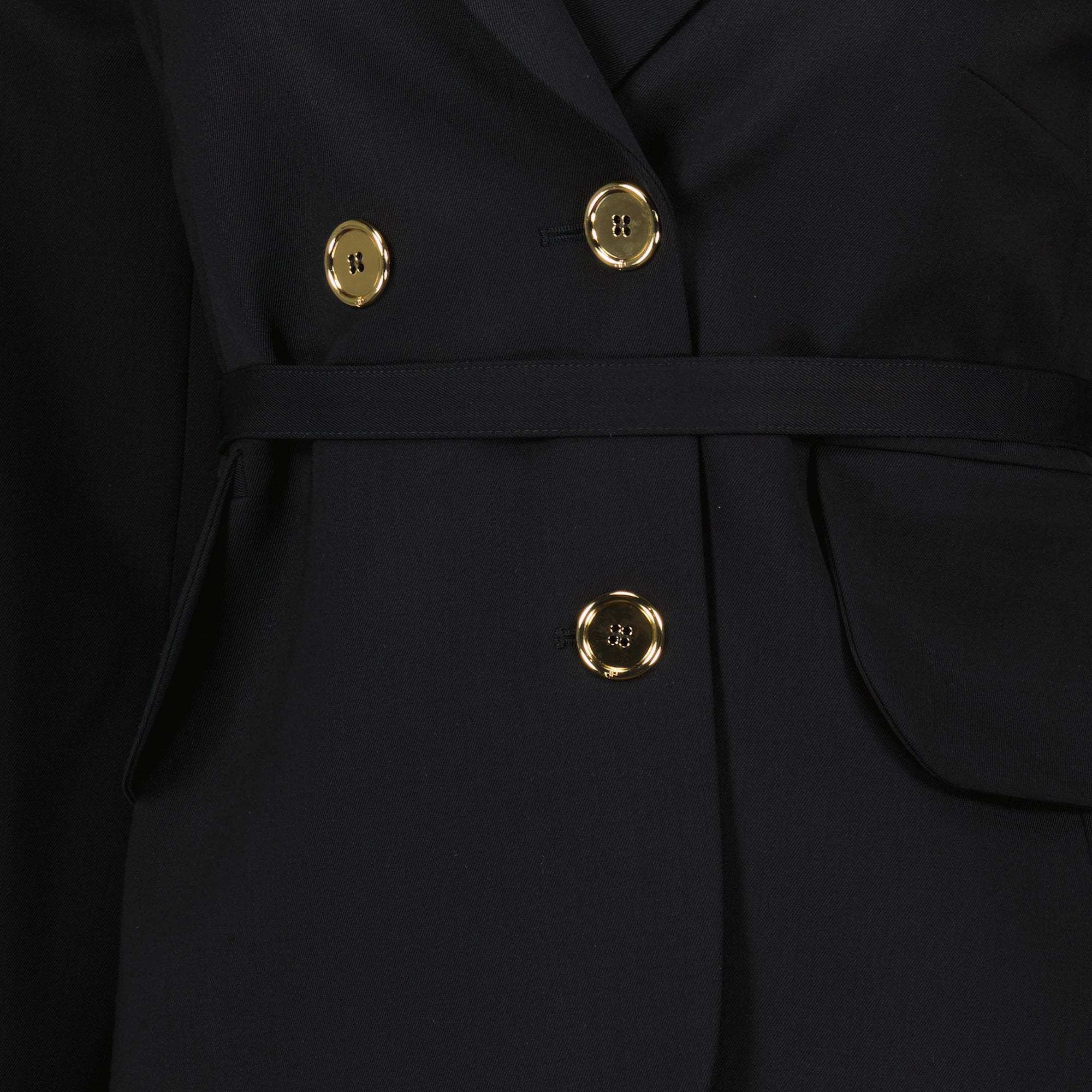 Patou Long Sleeve Jacket In Black