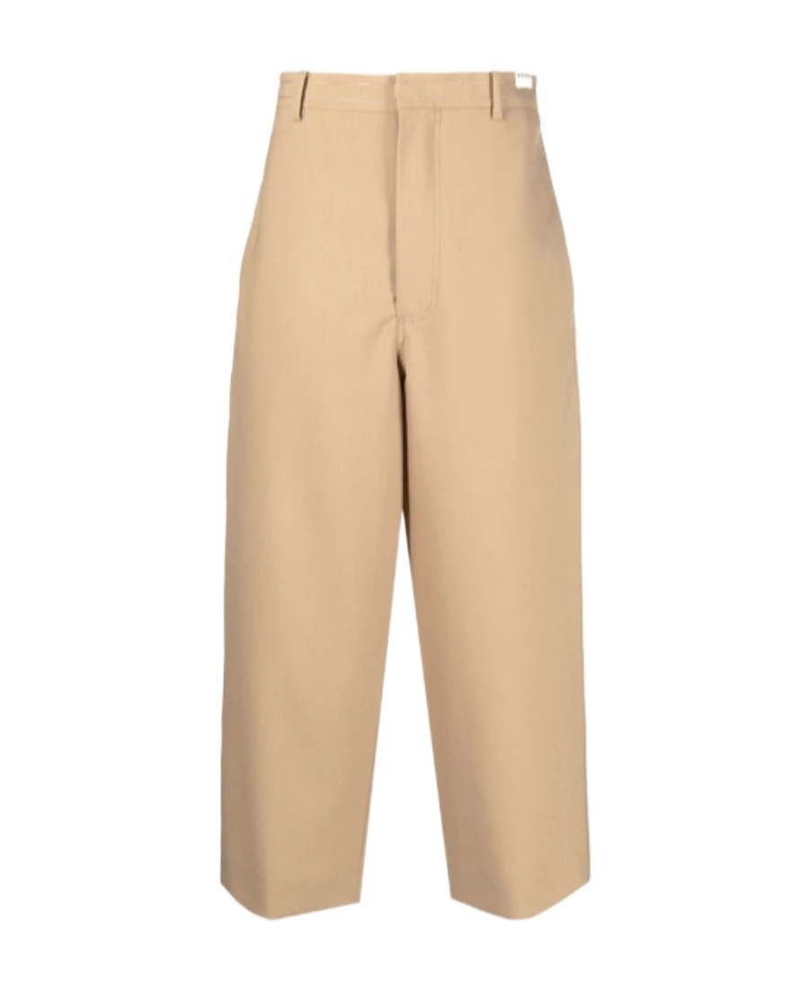 Marni Tapered-leg Trousers In Nude