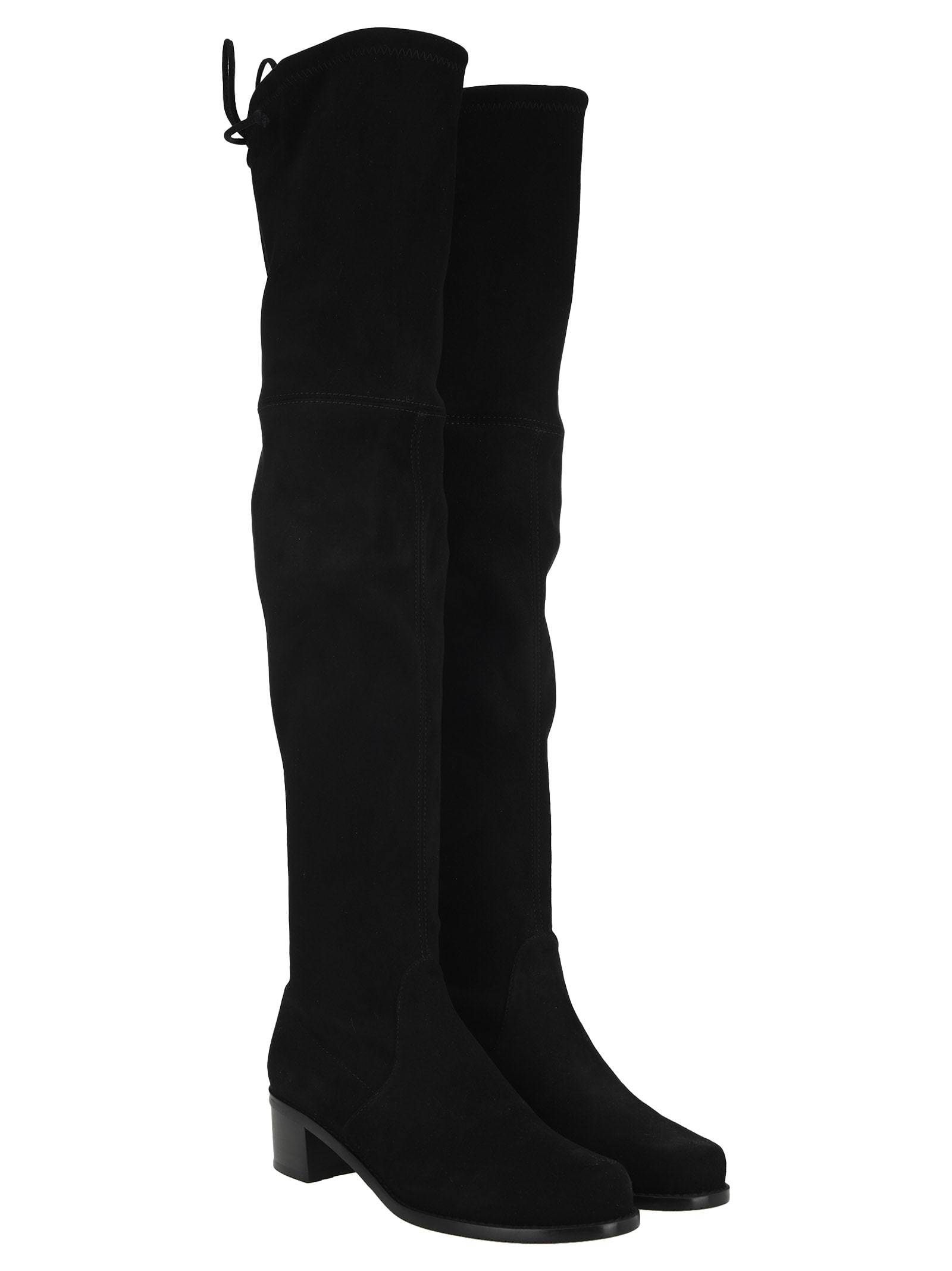 Stuart Weitzman Above-knee Boots In Black