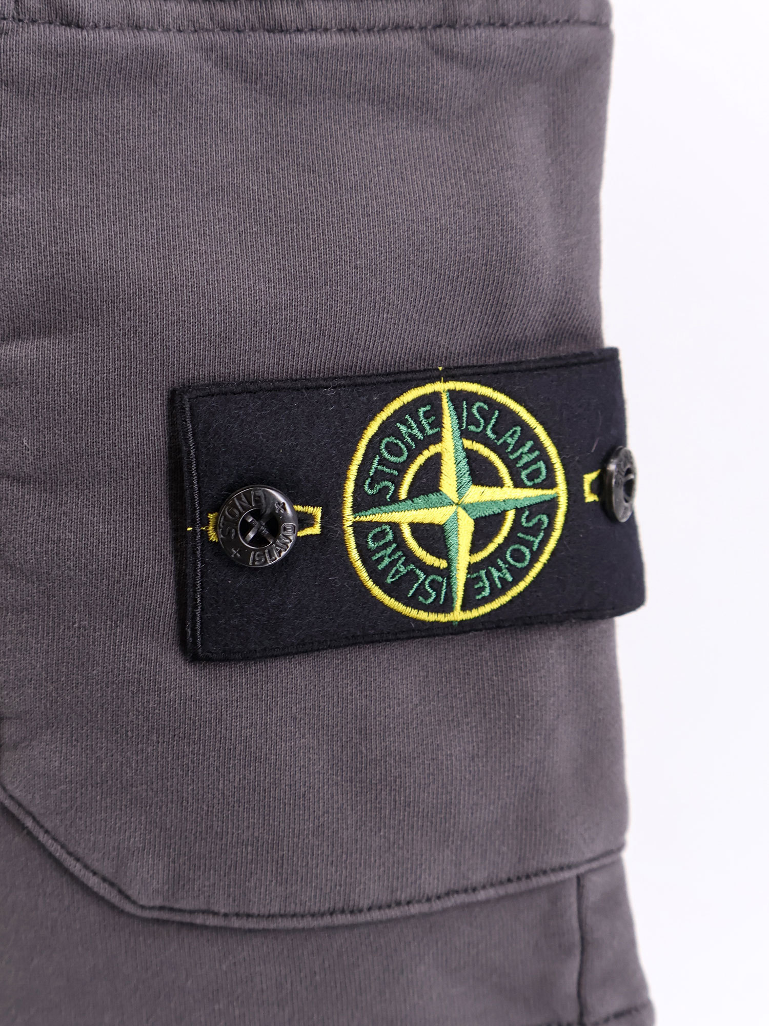STONE ISLAND STONE ISLAND COMPASS PATCH DRAWSTRING SHORTS