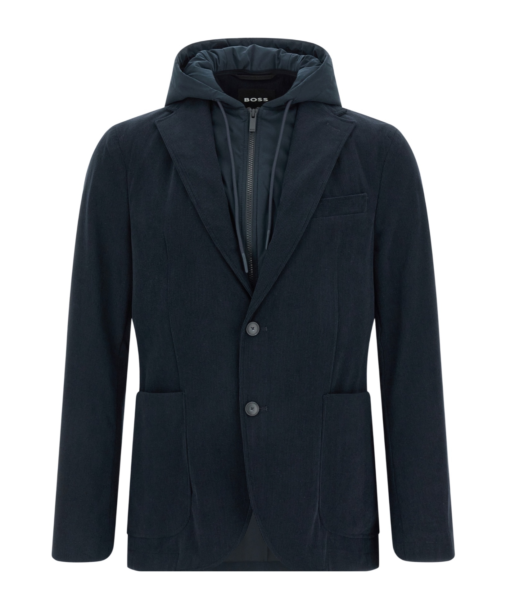 Hugo Boss P-hanry-hd Puffer Jackets Blue In Blue