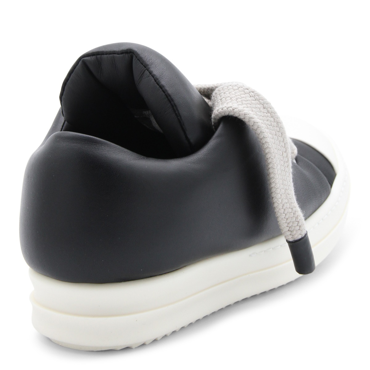 Rick Owens Round Head Low-cut Casual Shoes In Black