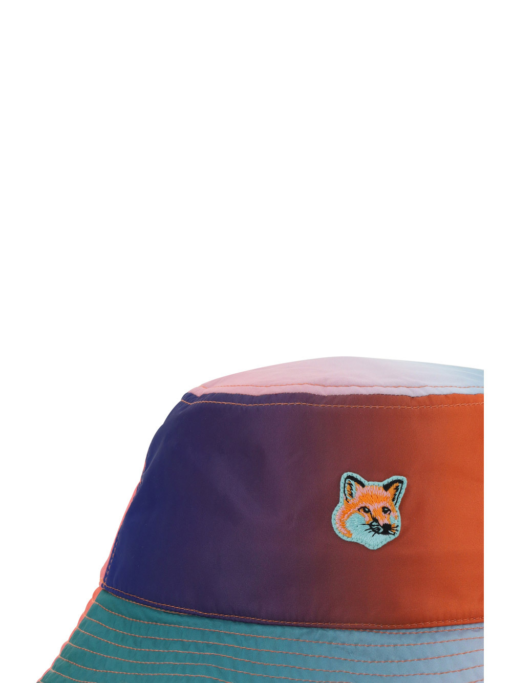 Maison Kitsuné Logo Hat In Blue