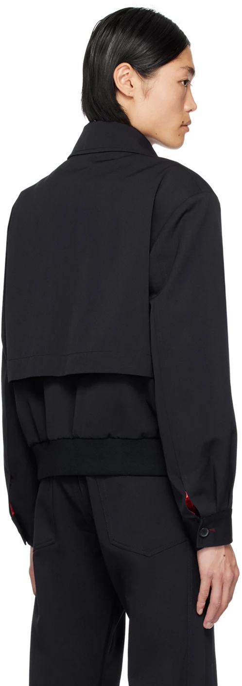 PAUL SMITH LAPEL ZIPPER CASUAL JACKET