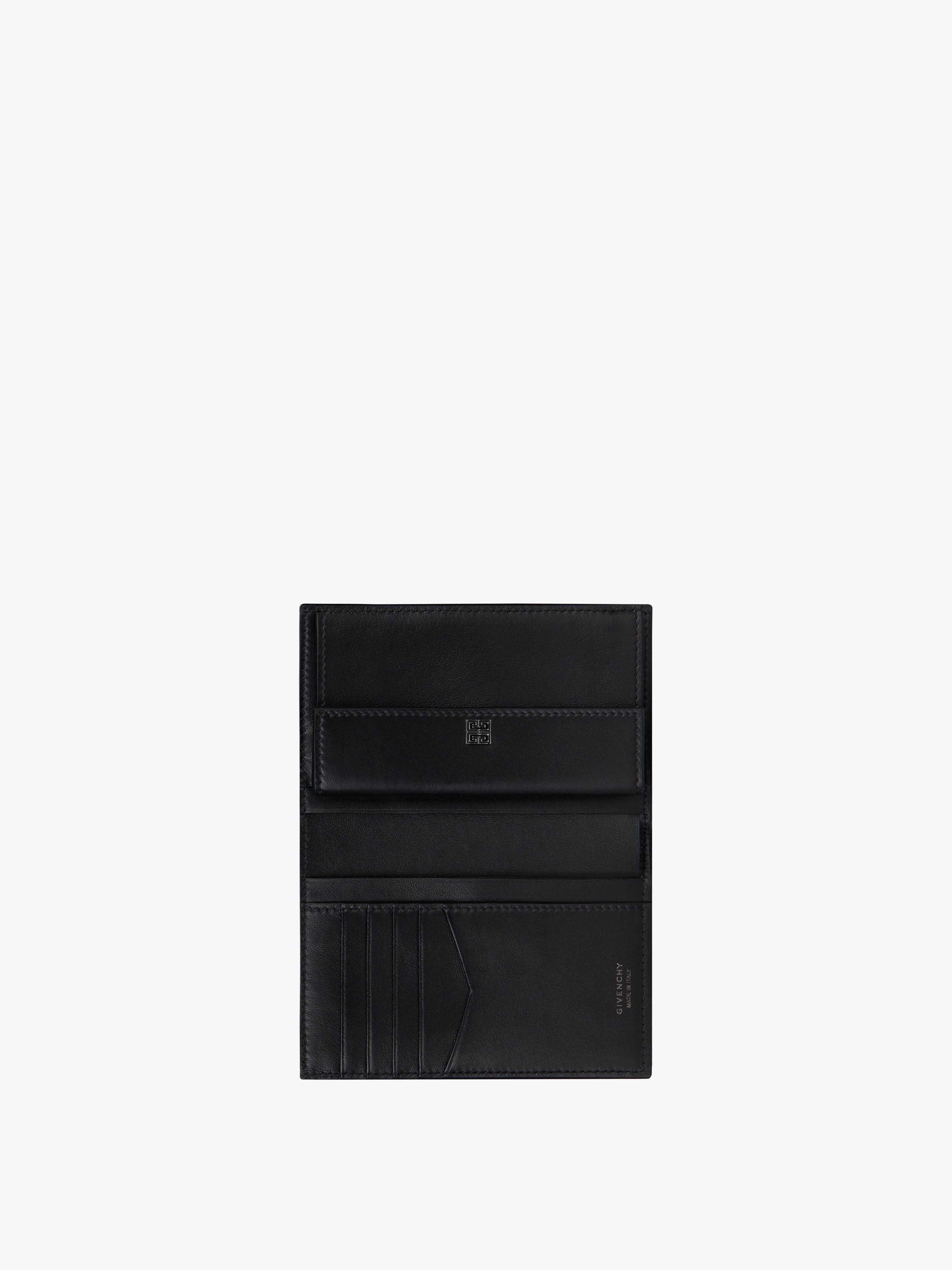 Givenchy 4g Wallet In Crocodile Effect Leather